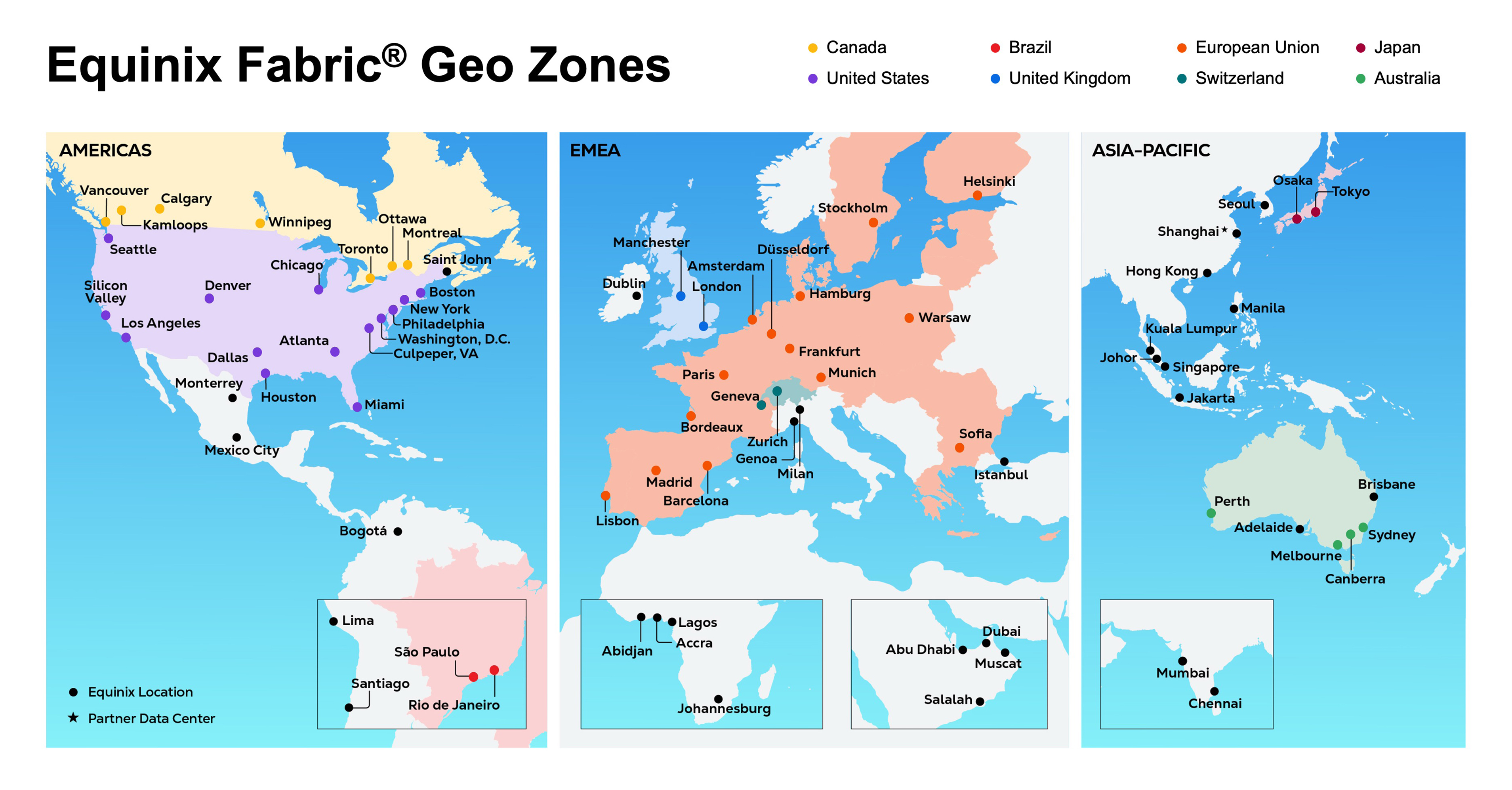 Geo Zone Locations
