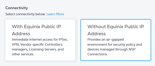 Connectivity Options
