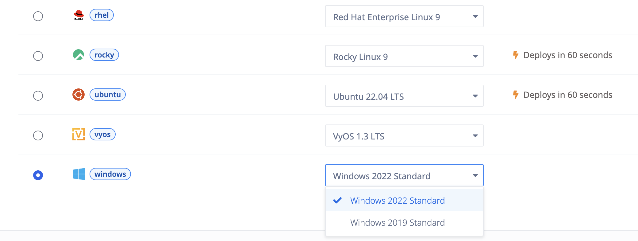 Provisioning a Server with Windows Server