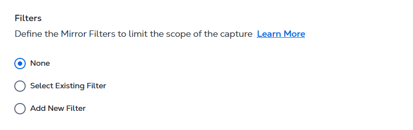 Define mirror filters