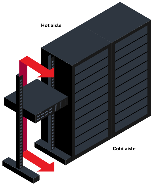 Open Cabinet With Poor Air Containment