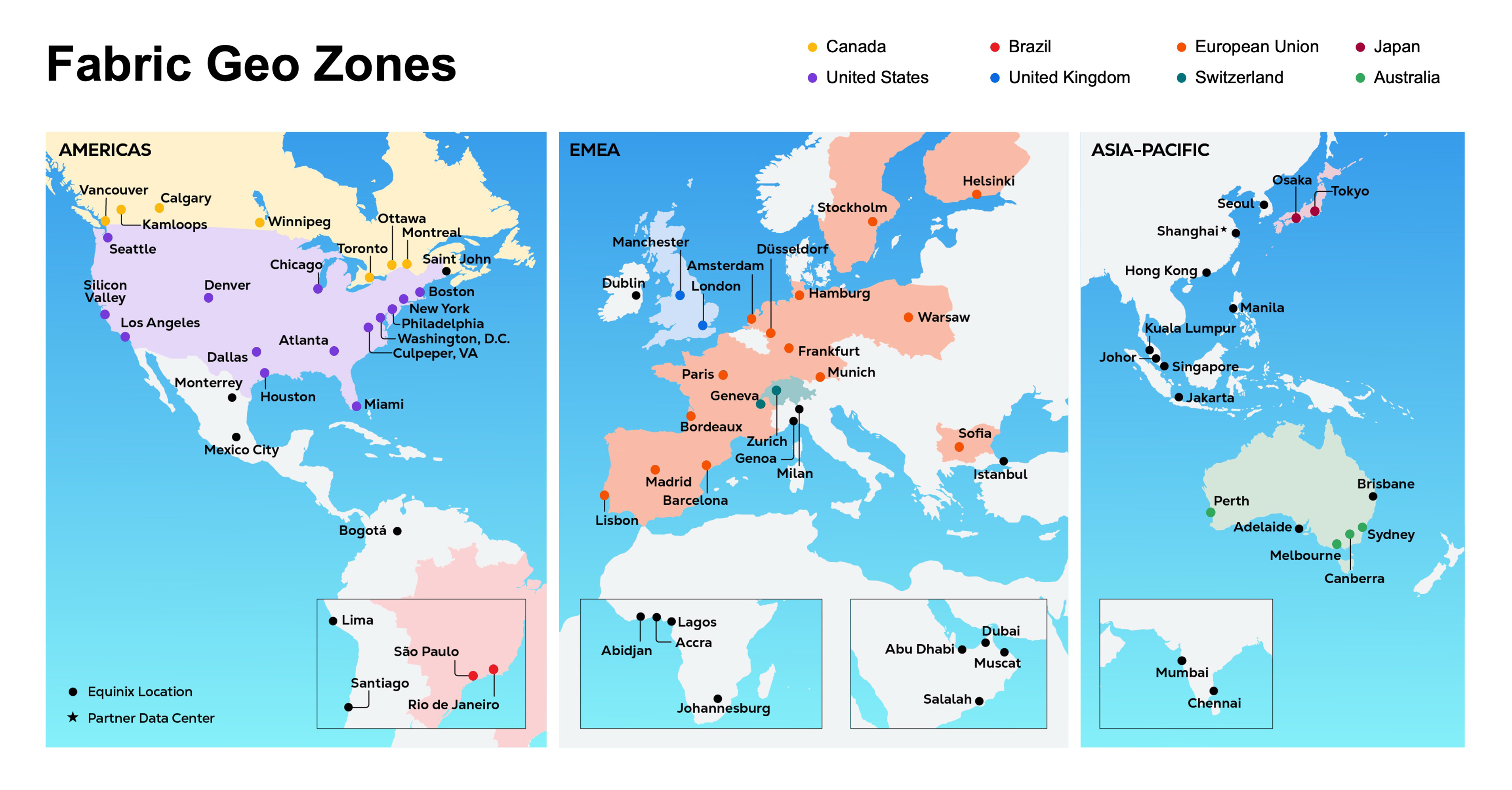 Geo Zone Locations