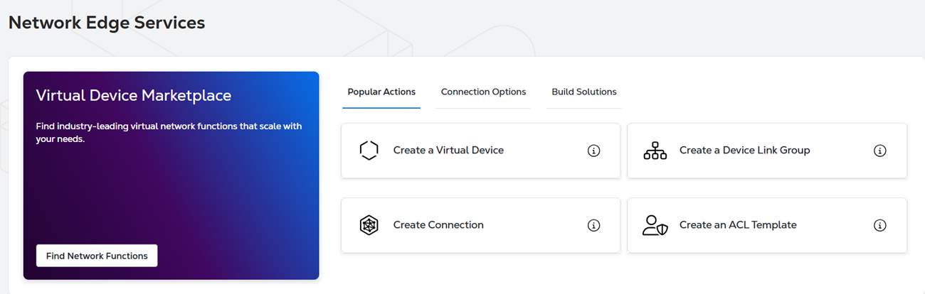 Network Edge Services