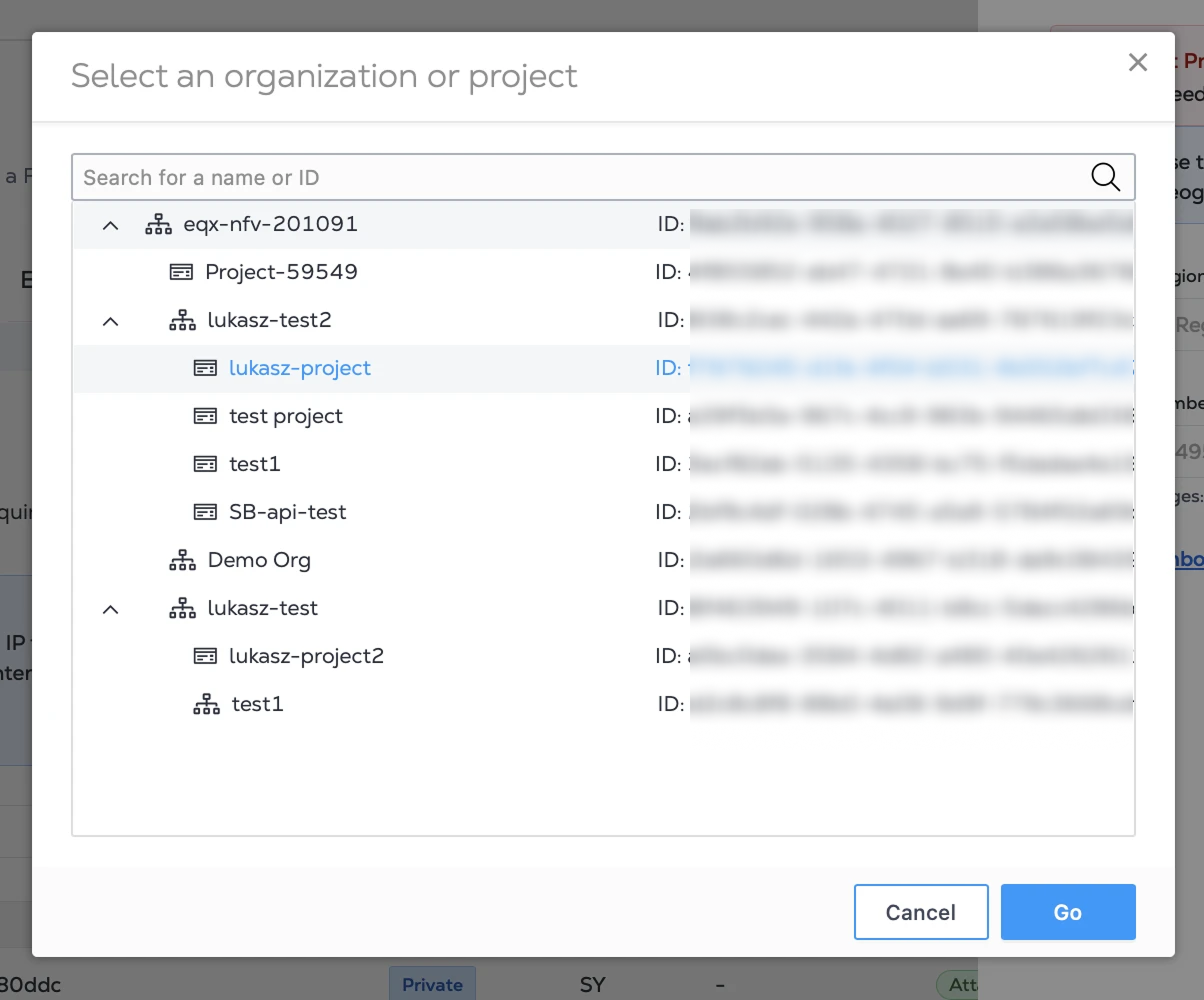 Select ASN project