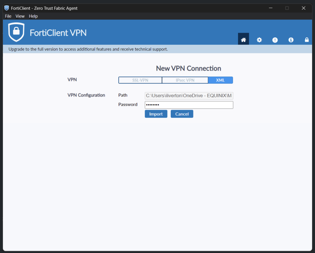 MPC contingency access (step 2)
