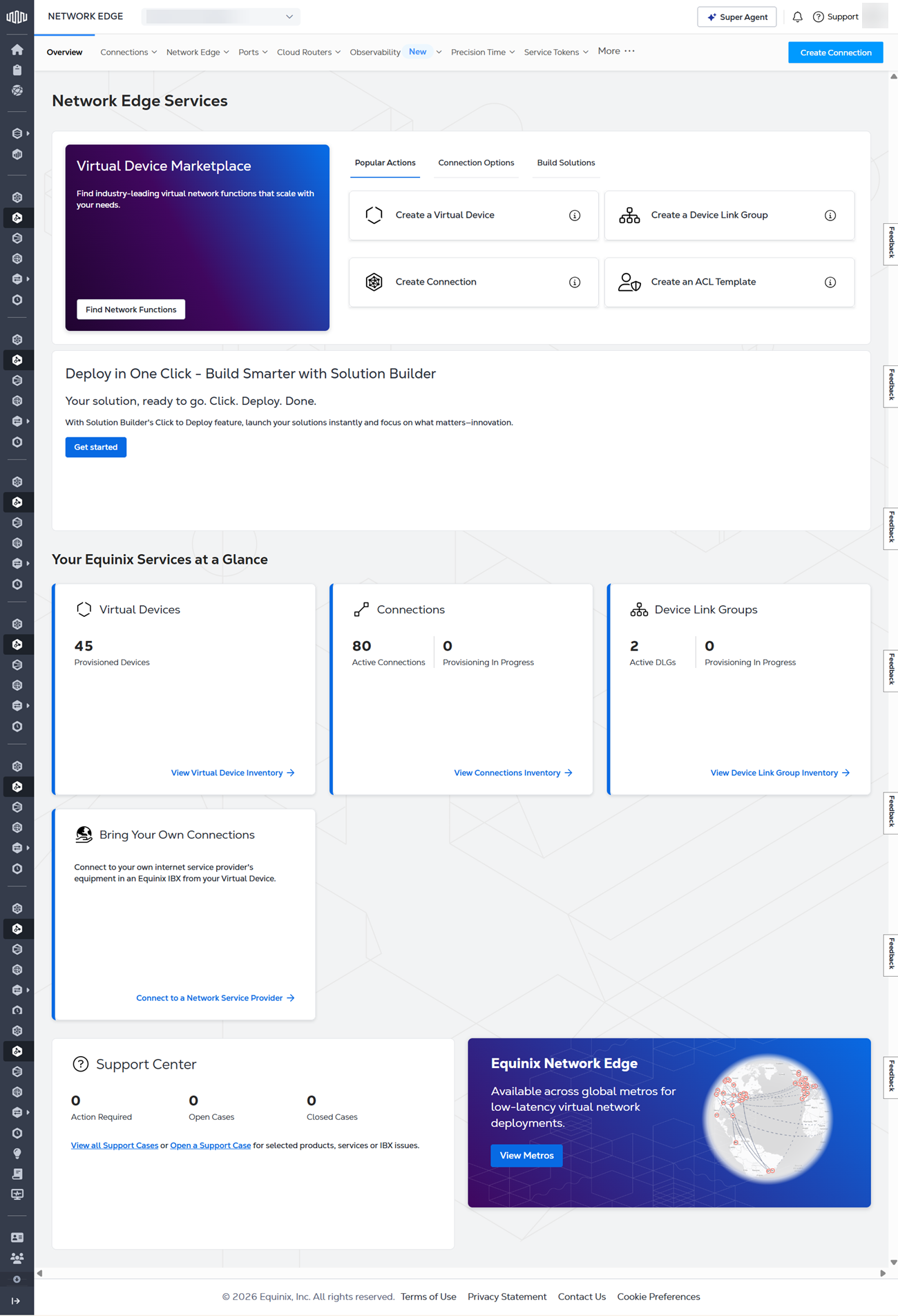 Network Edge Dashboard