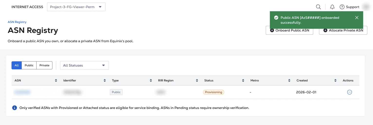ASN registry