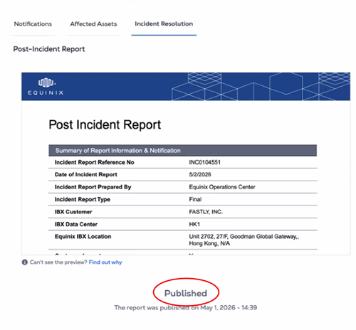 PIR published